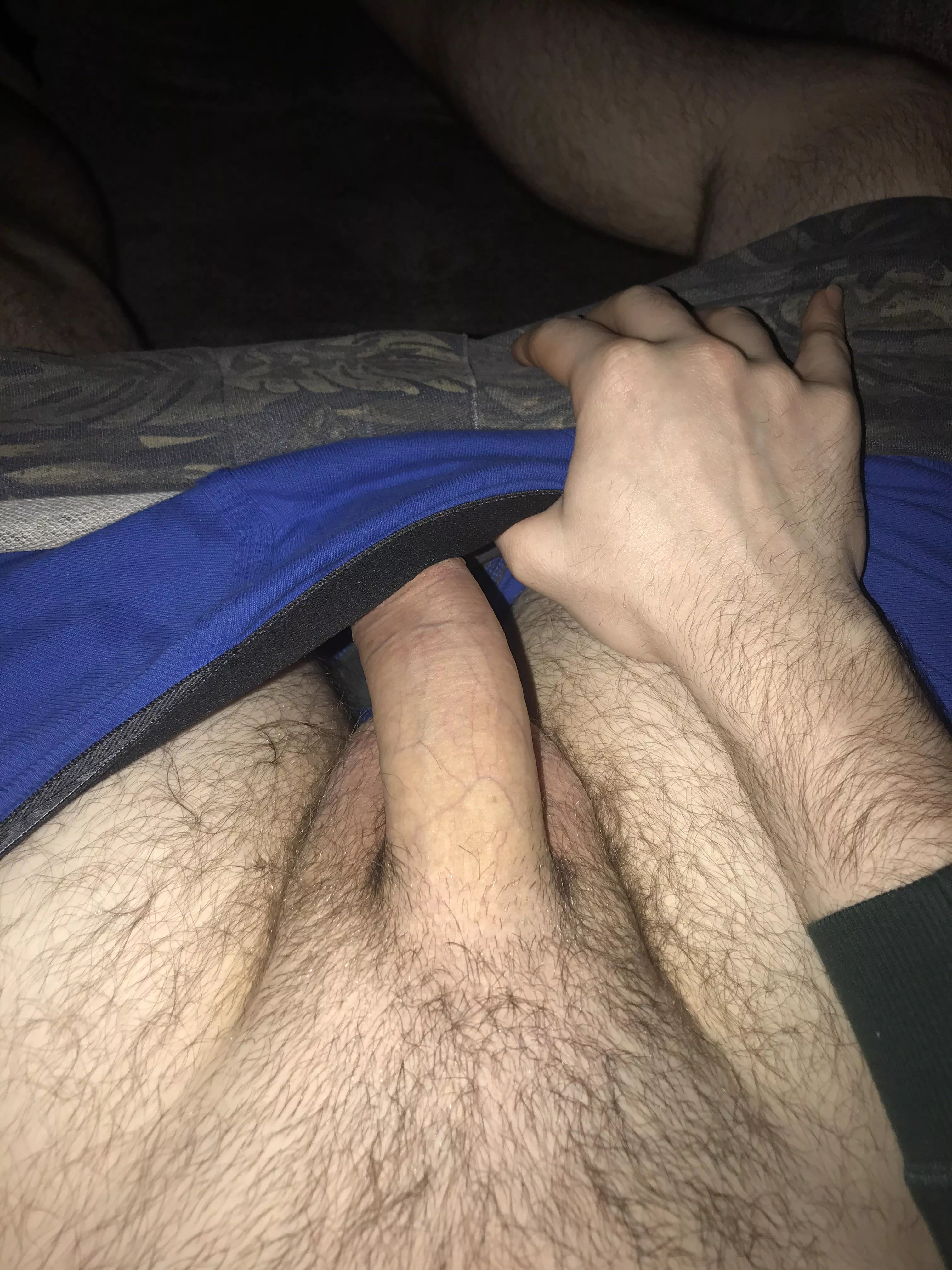 (31) straight bro, but I love to show my cock off! DMs open! posted by BrotherIndependent99