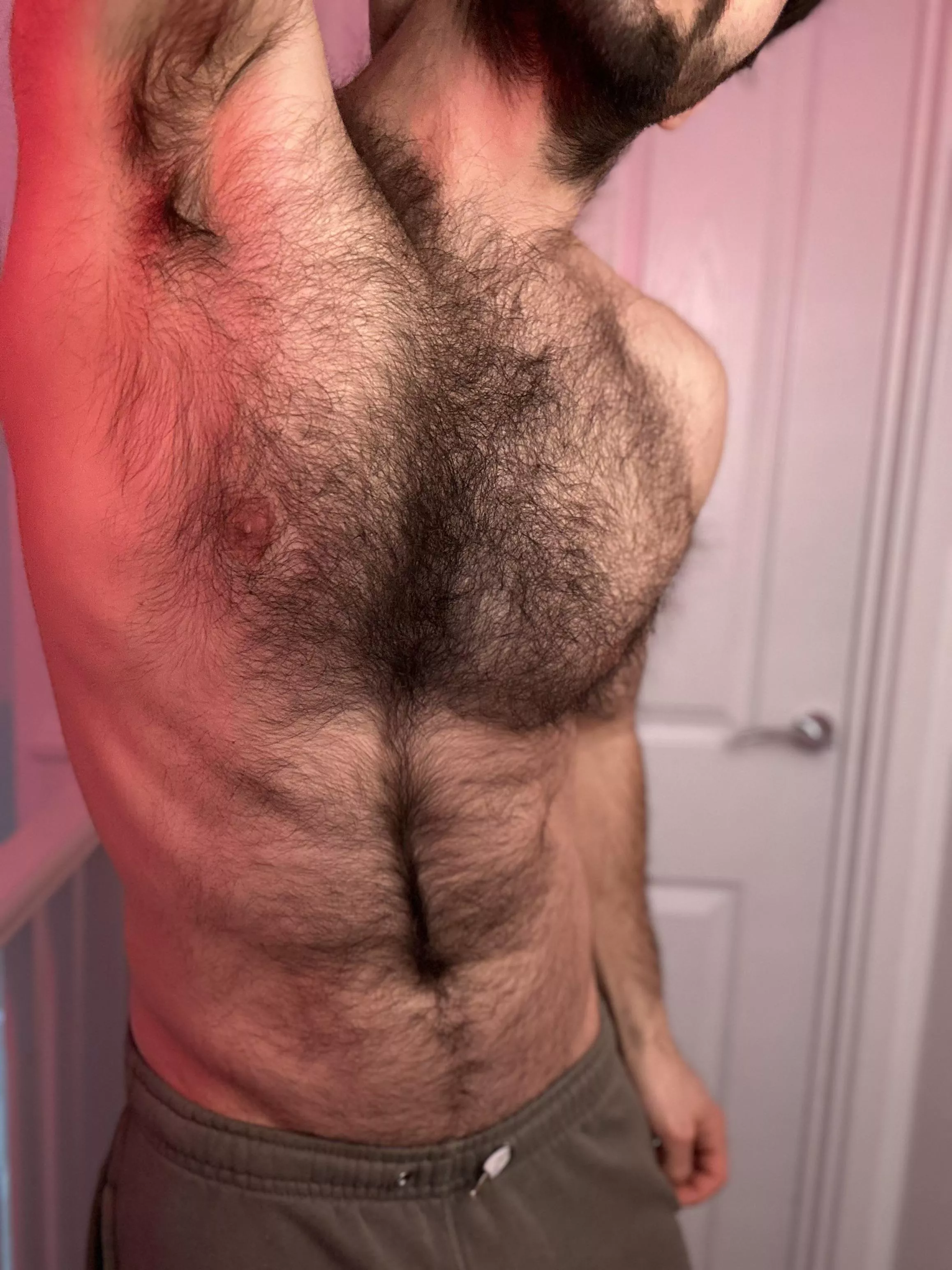 Armpit hair connecting to chest fur posted by Viprogue