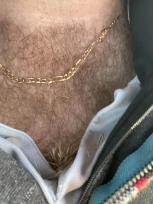 At least I’ve got my hair to help keep me warm in this ❄️ tx weather by Specific_Wolf34