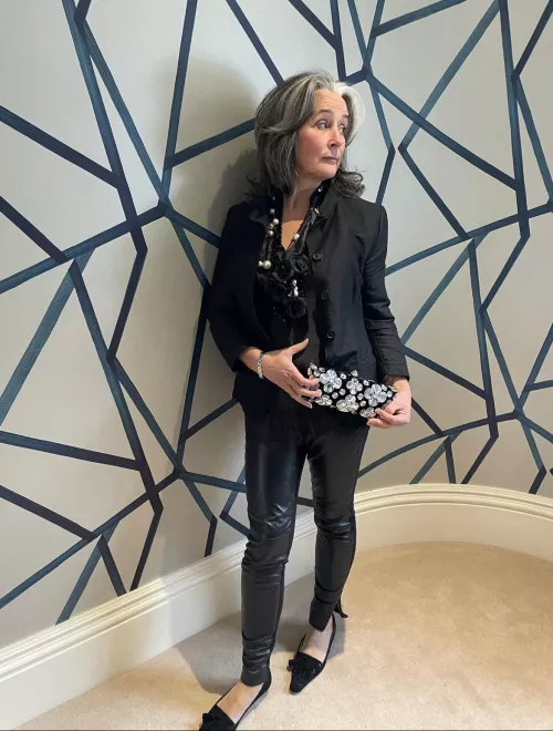 Black and hair combo by littleEmilyPaigex