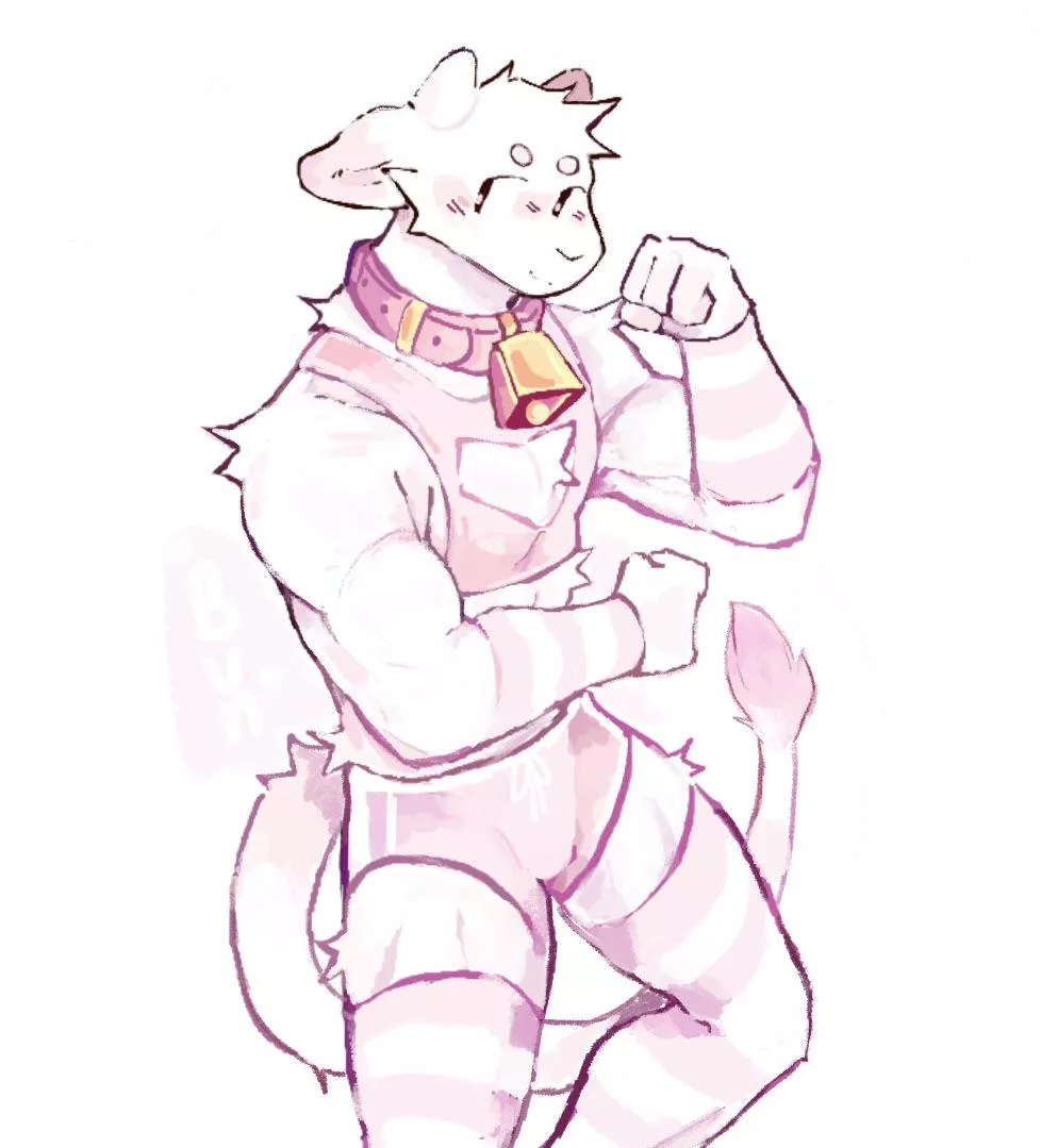 Buff cow posted by Bun0nthemoon