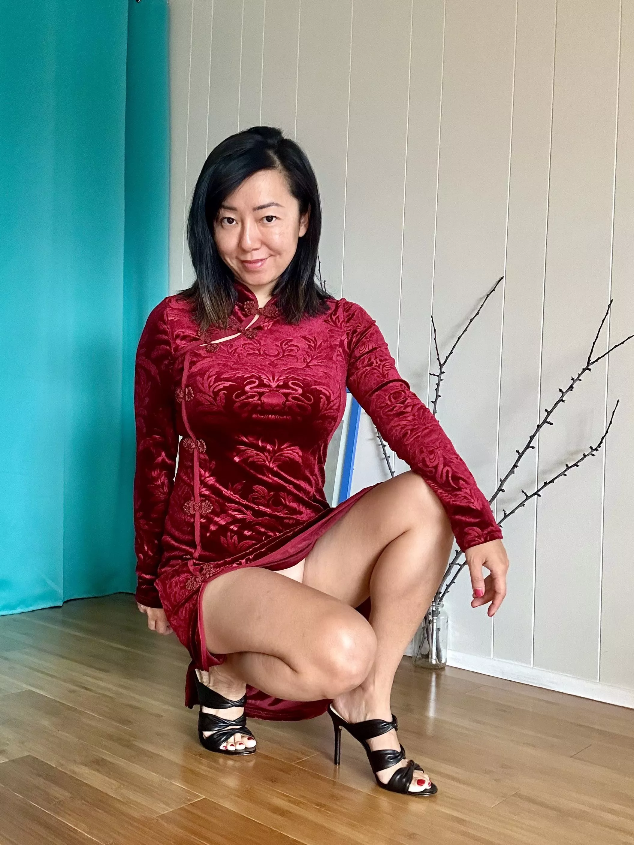Curious if you like Asians in traditional Cheongsam without panties posted by Certain_Seesaw6991