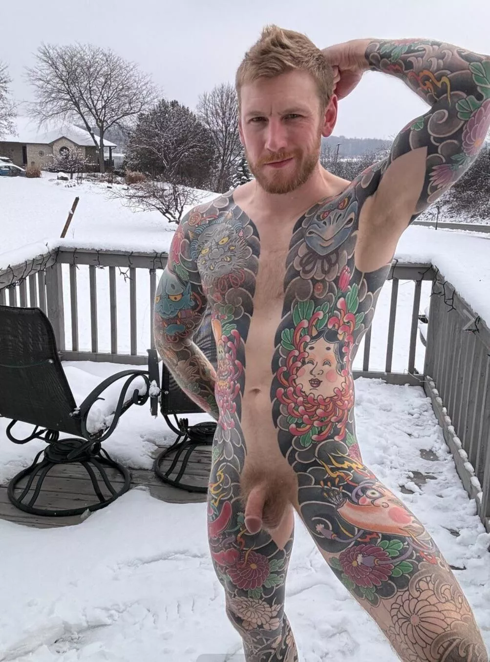 Enjoying the view posted by onebigtattoo