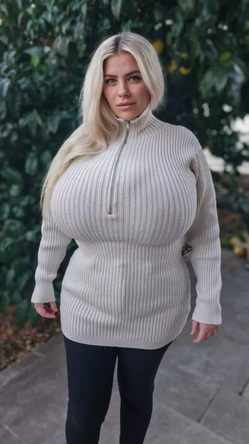 Even if I want to hide them, it's mission impossible. 🧏🏼‍♀️🥰 They are mine, 100% natural and that's why I proudly show them. 👑 by ninaphoenix_