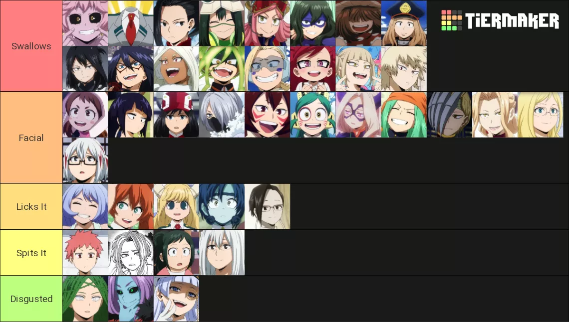 Girls' BJ Preferences posted by DarkAster0000