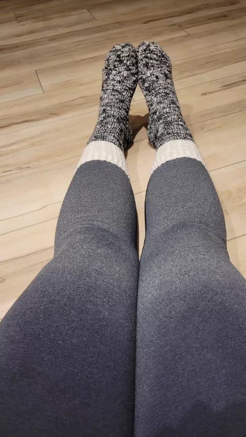 Grey on grey 🧦🩶 by Penny_Peachess