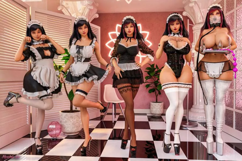 I started my employment as a cute french maid, but master thought I could make some changes. He was paying for it all, so I took advantage, now look at me!! Im so sexy, master loves it!! Hehehe, I wonder what he'll change next? (Hoebo24) posted by ohgodsomuchweirdporn