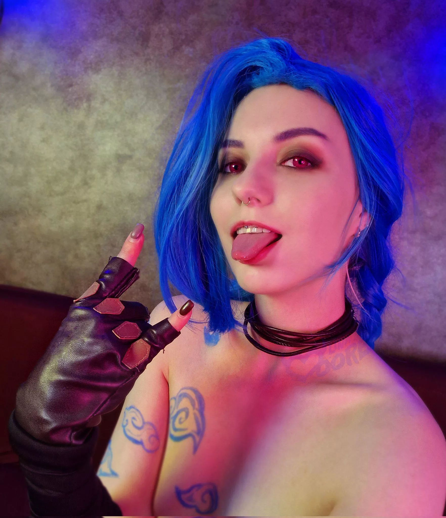 Jinx from Arcane by Lina Moore posted by Gratefulmale