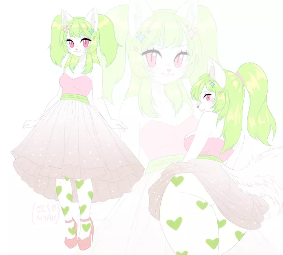 Lime The Cat by OctoNyan_