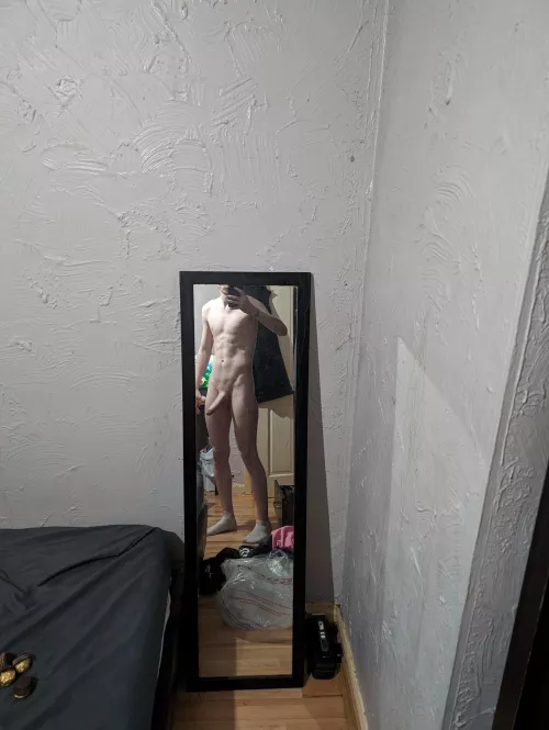 Mirror selfie after work 😜 by BoredBigDickx