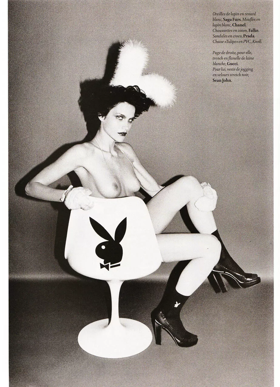 Missy Rayder | Vogue Paris September 2003 | ph. Terry Richardson posted by poisson-iv