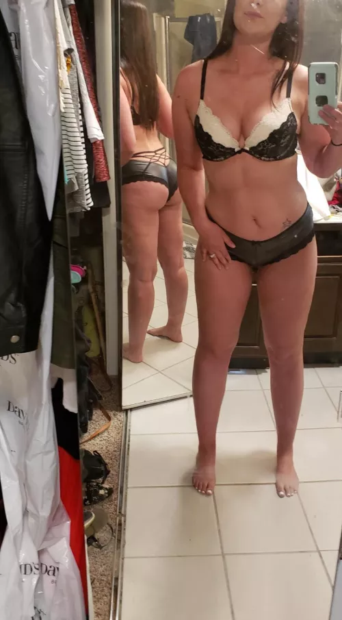 My Texan Wife in her Leather panties 🥵 by Intelligent_Island32