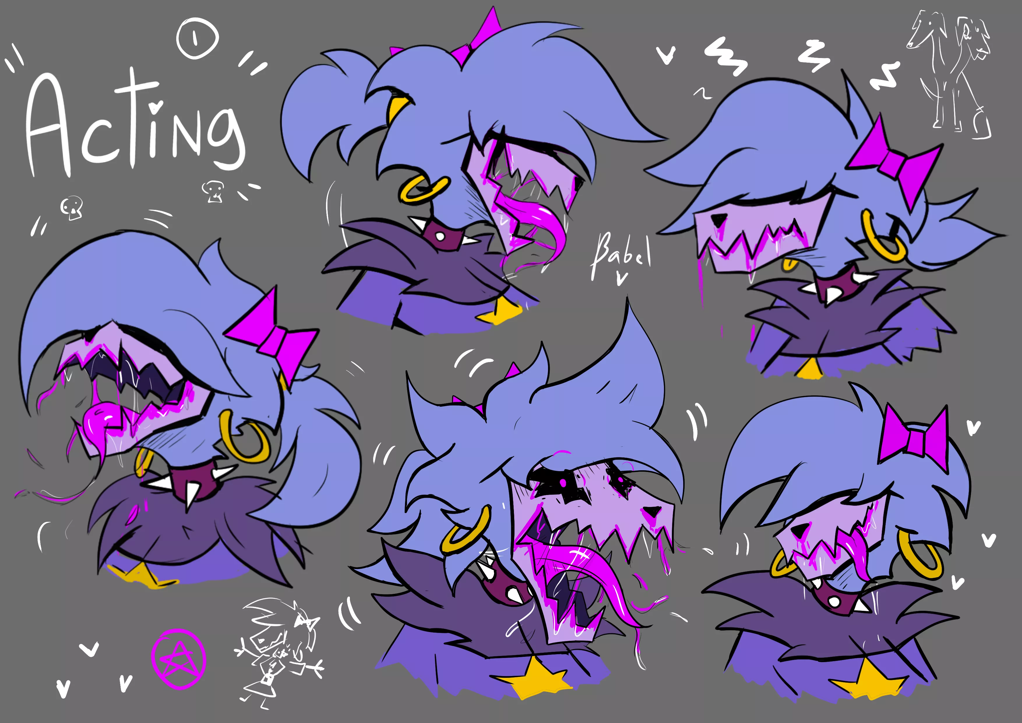 New oc (art by me) posted by babel_brueghel