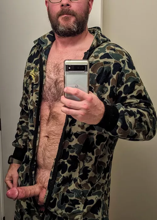 Not as easy to just pull it out in a fleece onesie. But super cozy by spongerobnopants