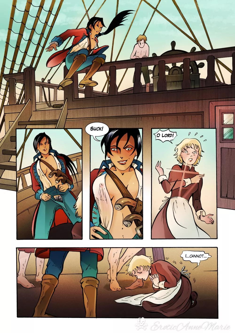 O Lord! [EroticAnneMarie #1] (ReinaCanallaArt) posted by ReinaCanalla