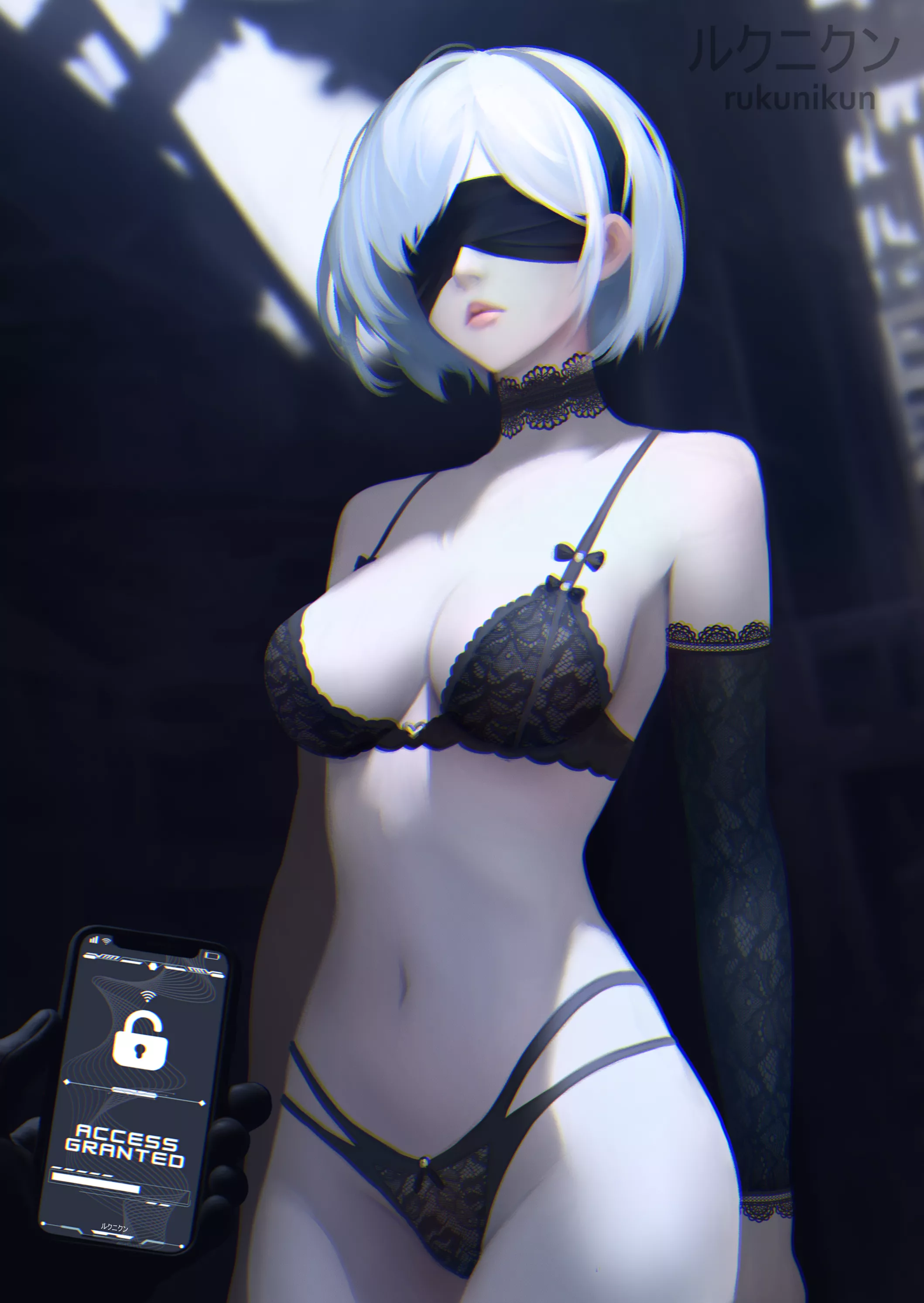 [OC] Controlling 2B posted by rukunikun