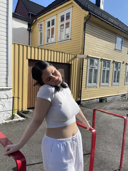 Outfit check before strolling by Ability-Tremendous6