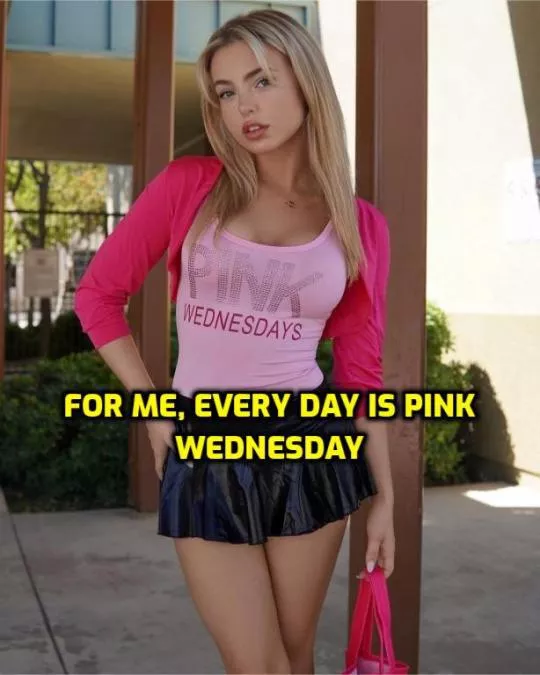 Pink is a sissy’s best friend posted by Gooneruk69