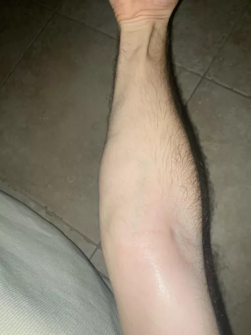 Saliva wet arm 👅💦 by afklejsj