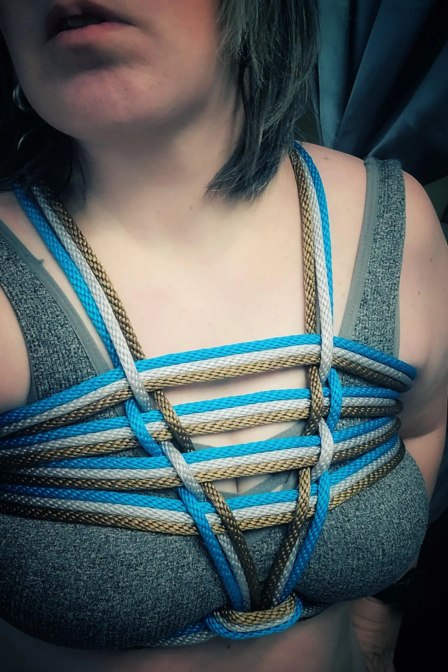 Same colors, different tie. posted by JournieRae