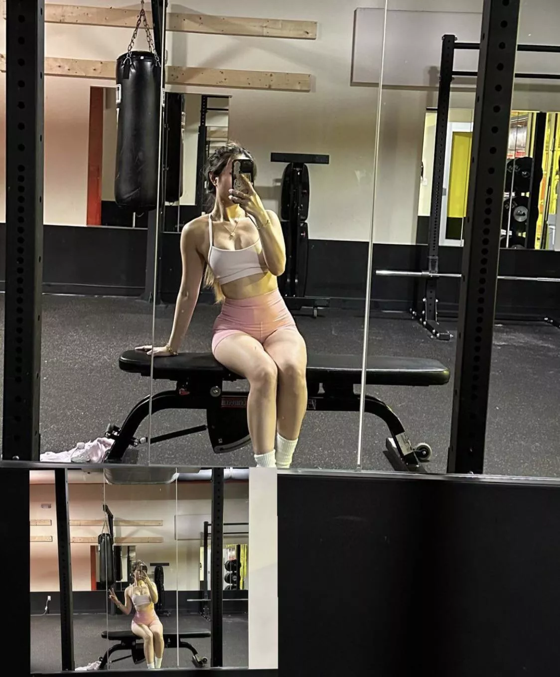 Sexy gym girl posted by MILKME-
