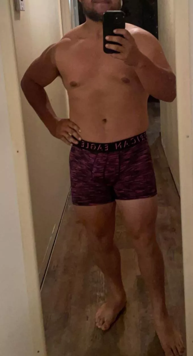 Thought my body looked good here😉 posted by Objective_Lemon6436