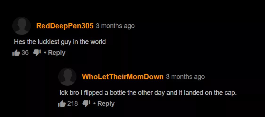 who's luckier? by ReyCuadrado