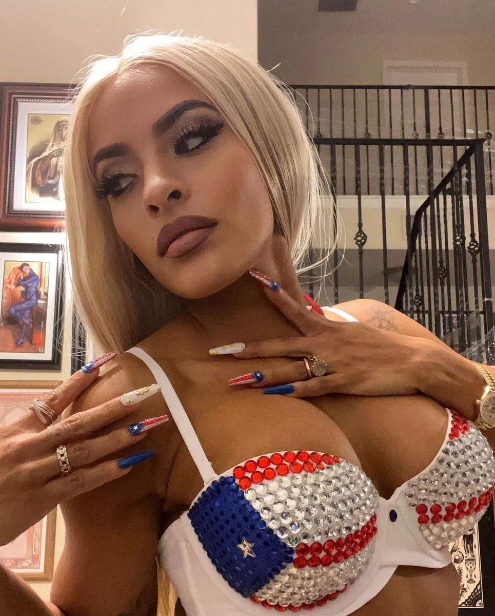 Zelina Vega posted by SheetAcrobat