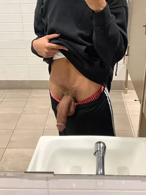 (18) school bathrooms have the best mirrors by Cam2bigOF