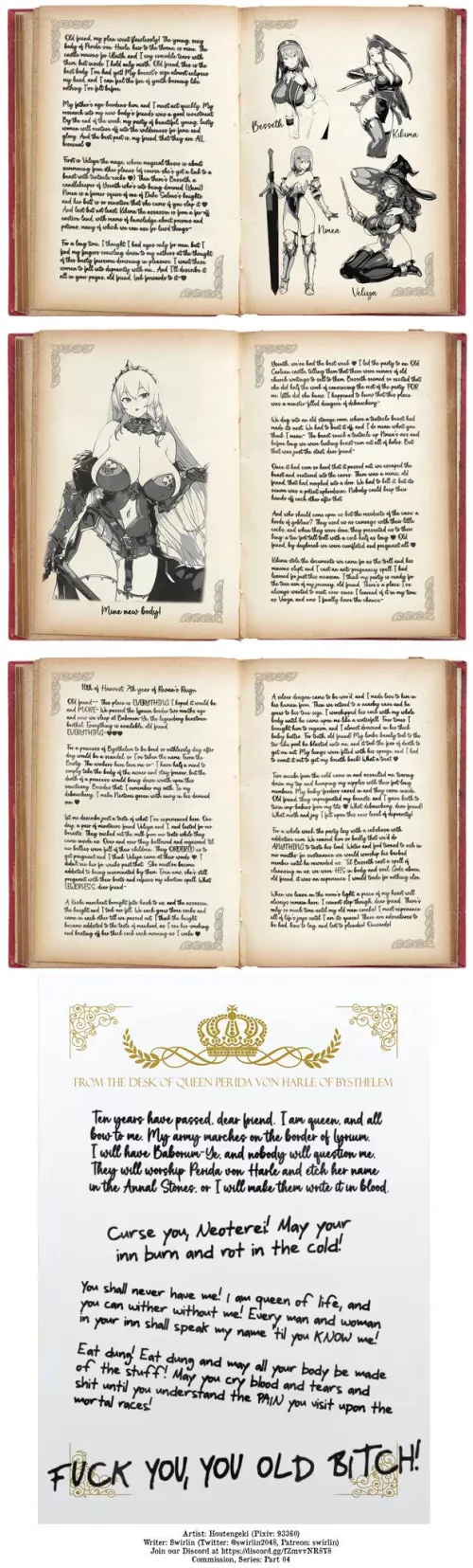 An Old Wizard Body-Swaps His Way Through History, Part 4 [Series] [Body-Swap] [Gender Swap] [Prostitution] [FemDom] by swirlin2048