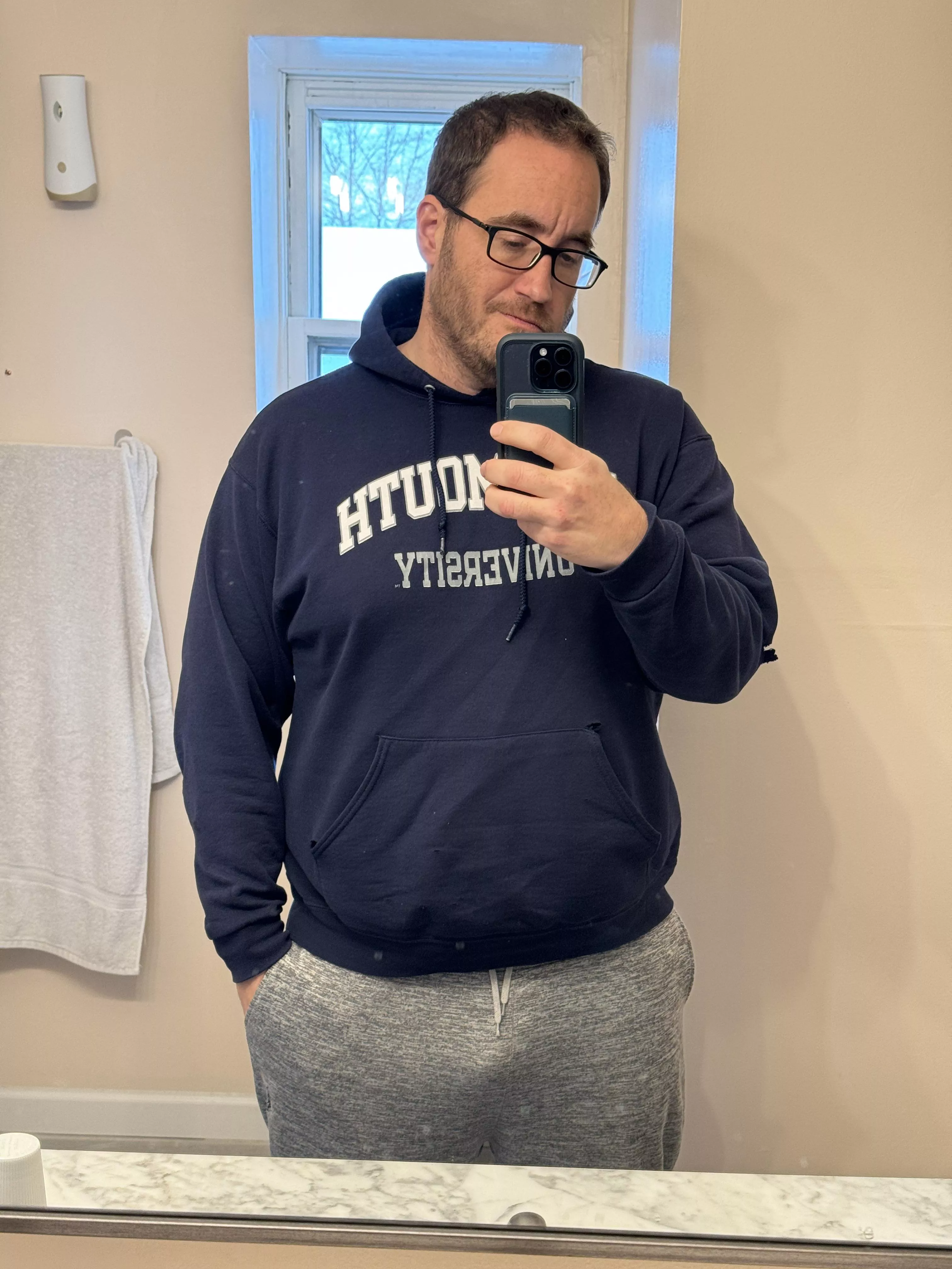 Another day for sweats. posted by runningthefataway