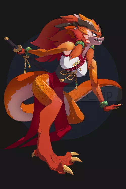 Apologies on last post, here is something sfw I did 😅 by Pixel_Pip