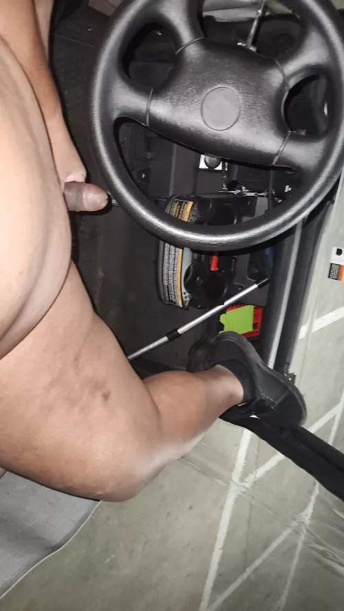 Beating my meat in the golf cart by blk512