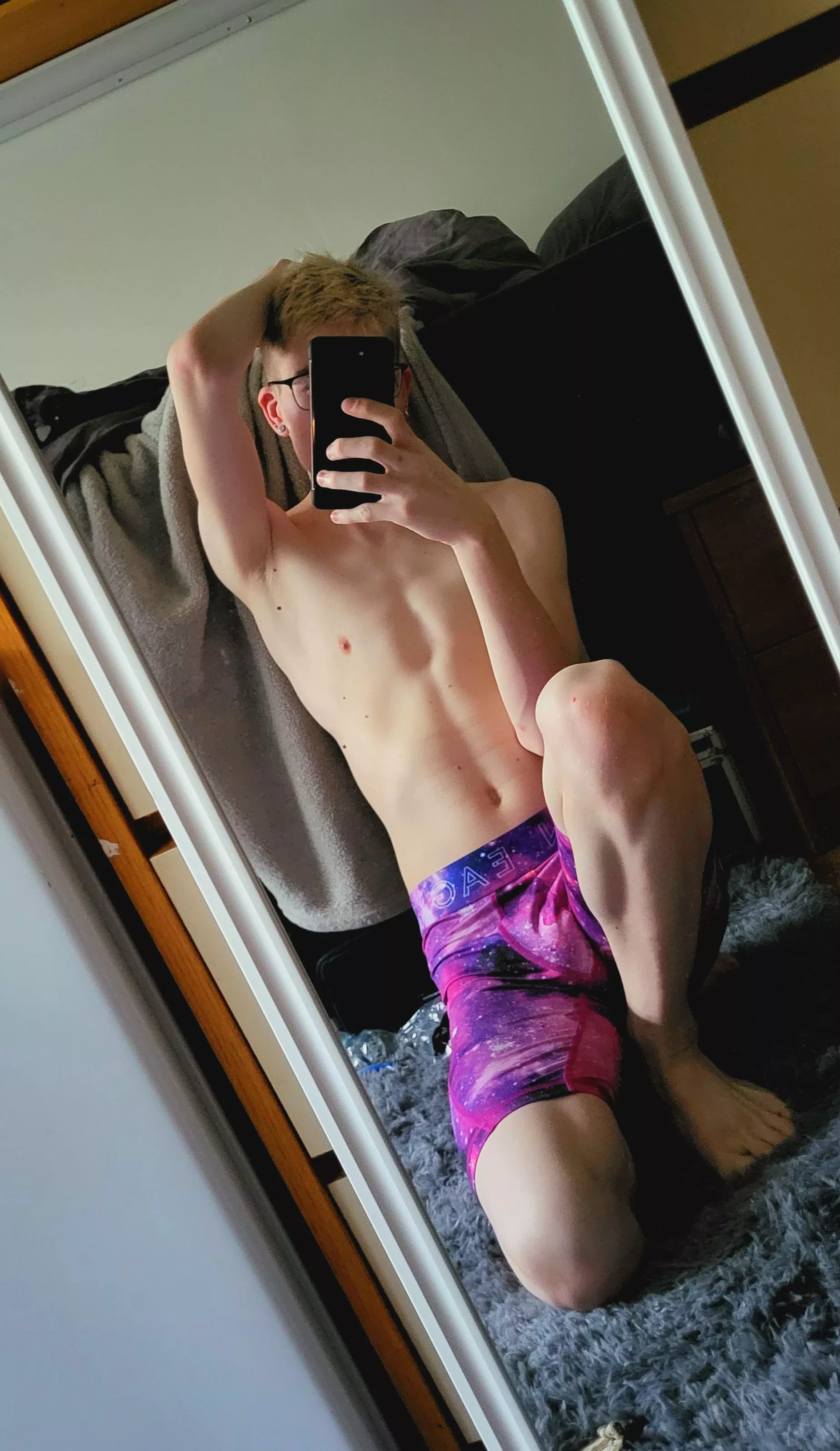 Bored boy in a dorm posted by Maxis1427