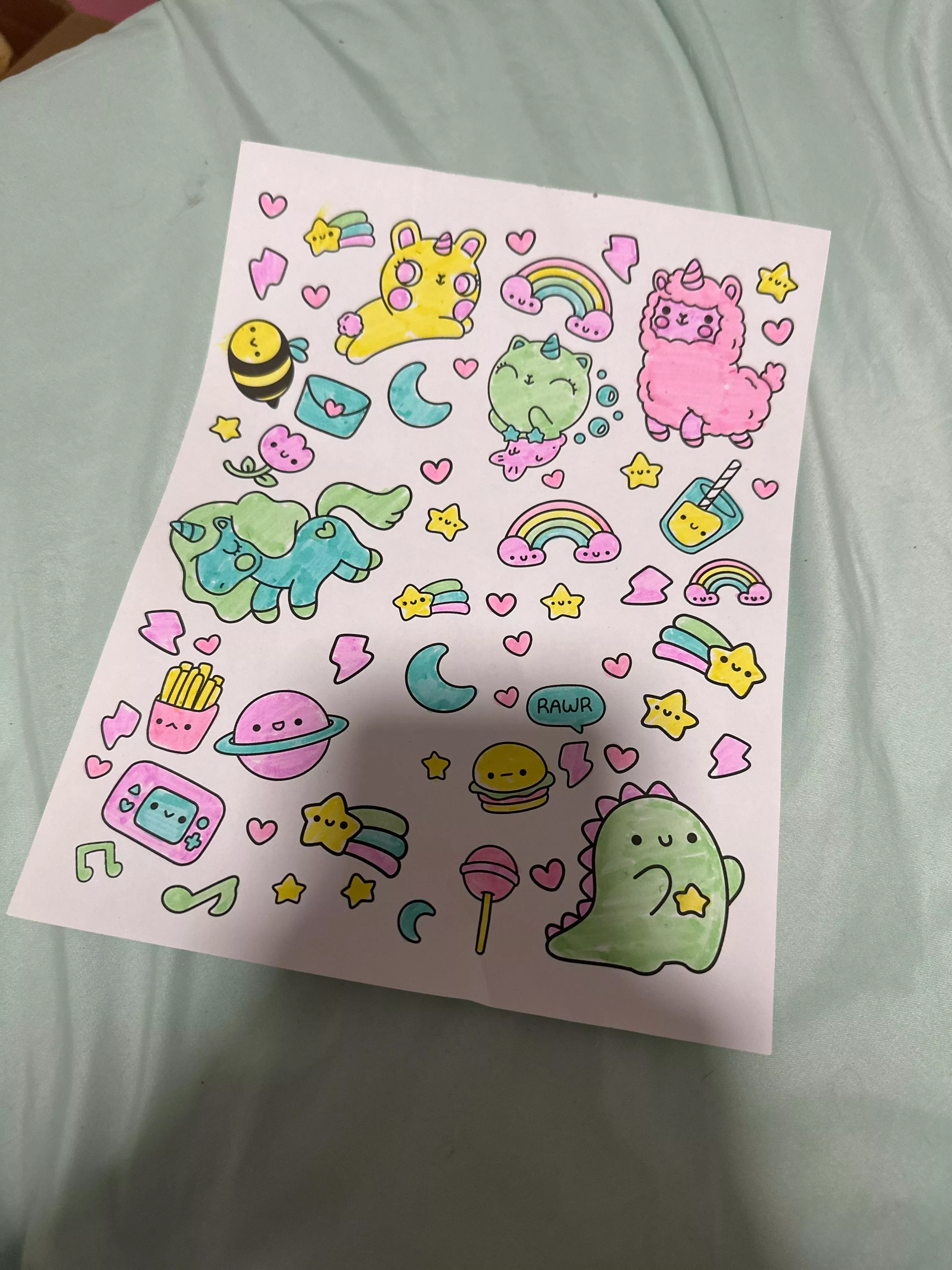 Colorings posted by lilbarefootprincess