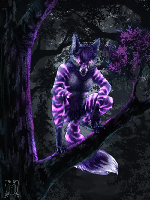 Comm'd by NikuFoxxo (Art by Me) by EhwazAzi