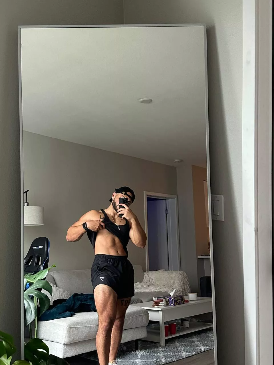 Do you want to see what's under the shorts? posted by JordanKem