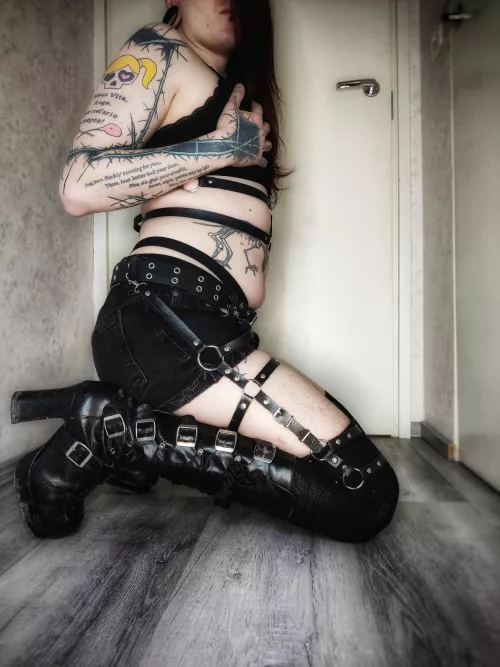 I love these goth boots. 😈 by NoorWinterRoad