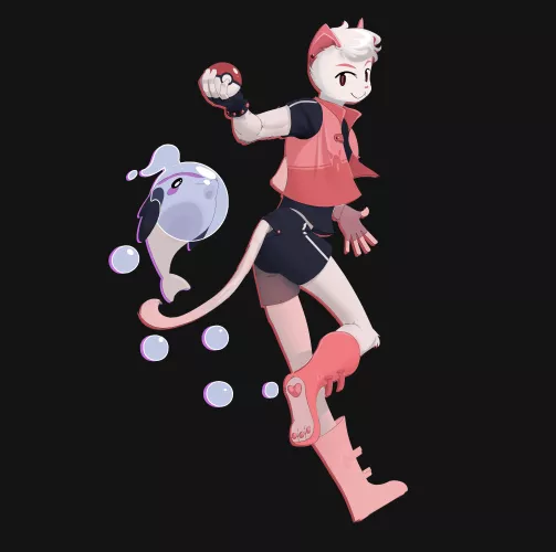 I recently played Subjectively Pokemon fan game so I made this. by CDfelinus