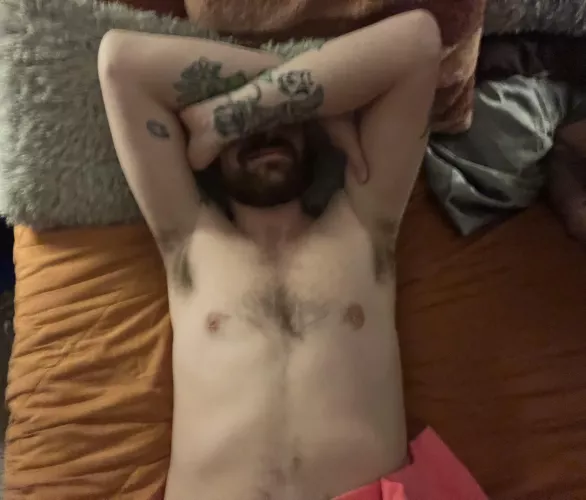 I was too tired to get out of bed. forgive me? by jekyll_jacob