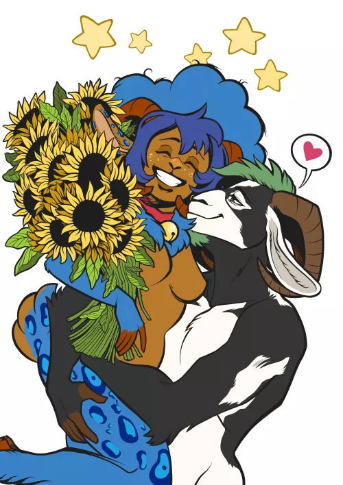 Latest update on a couple commission✨art by me! by WendiG0Dancing