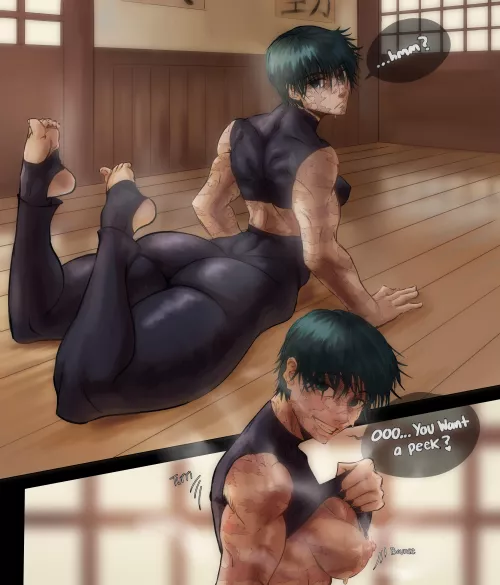 Maki Zenin (b7_artz) [Jujustu Kaisen] by b7arts