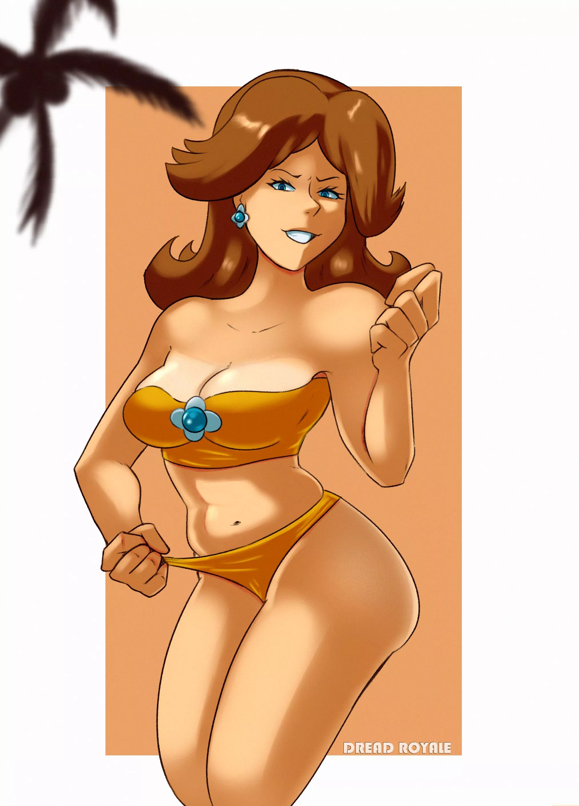 Princess Daisy Tease posted by DarkestNutC