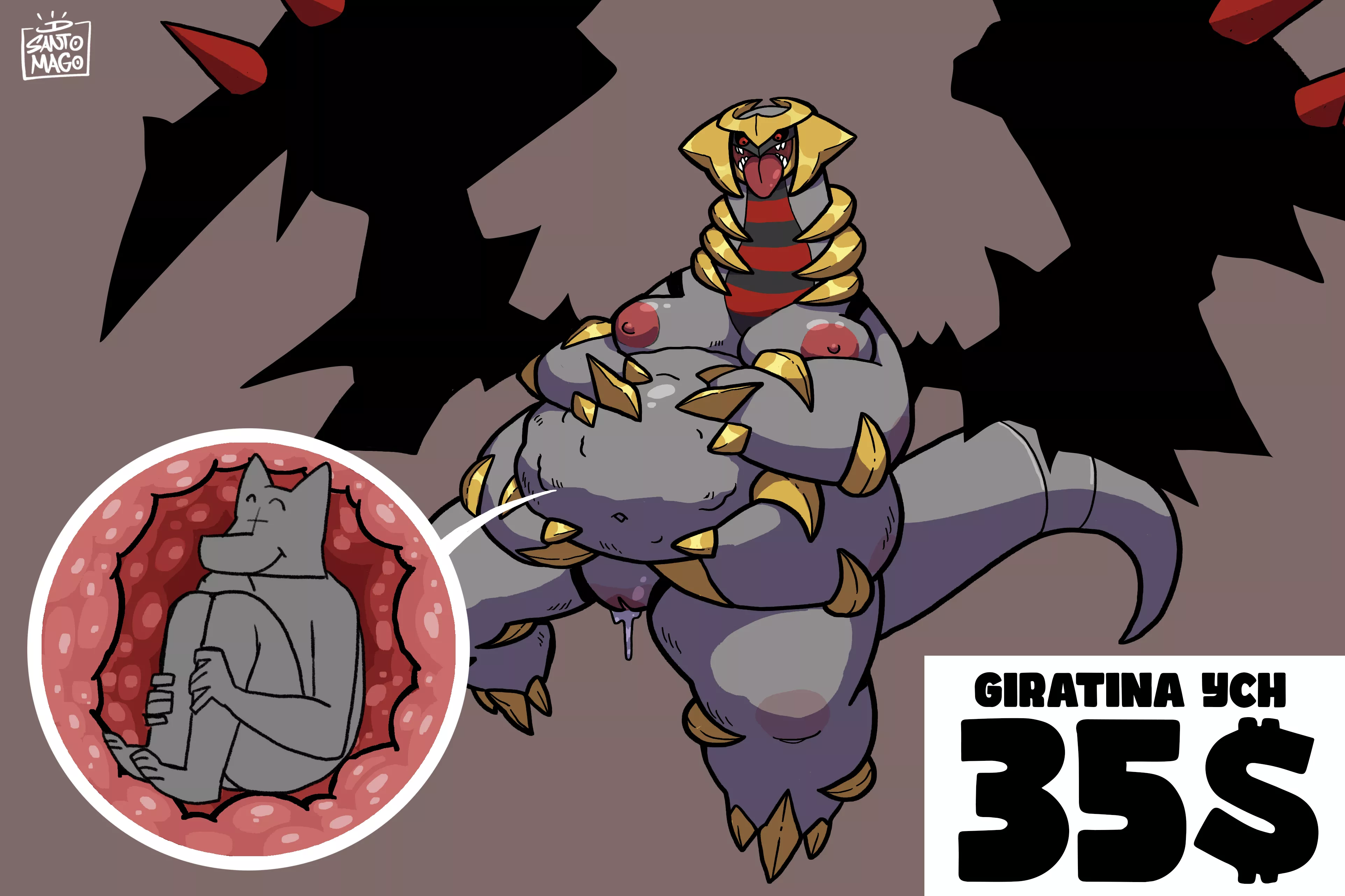 {PROMO} FIRST YCH SALE OF THE YEAR!! Starring one of my favorite Pokémon! (5 slots) posted by santomago