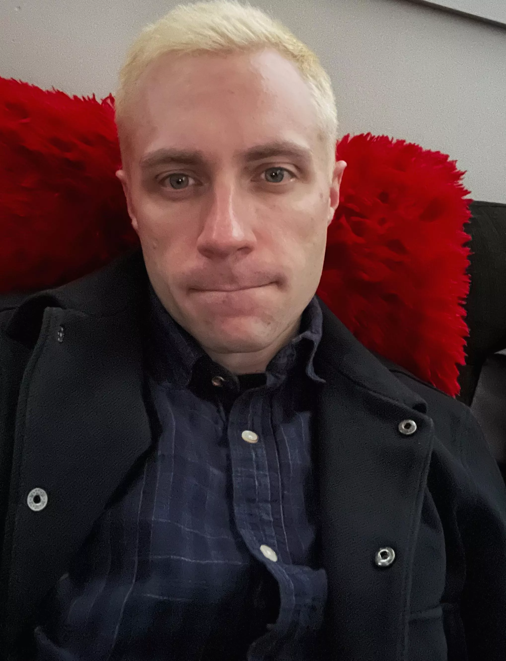 Snowed in, bleached my hair posted by StrikingClimate9101