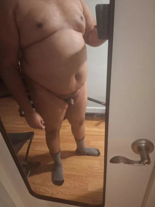 Socks on because it's chilly by Aggressive-Cycle-89