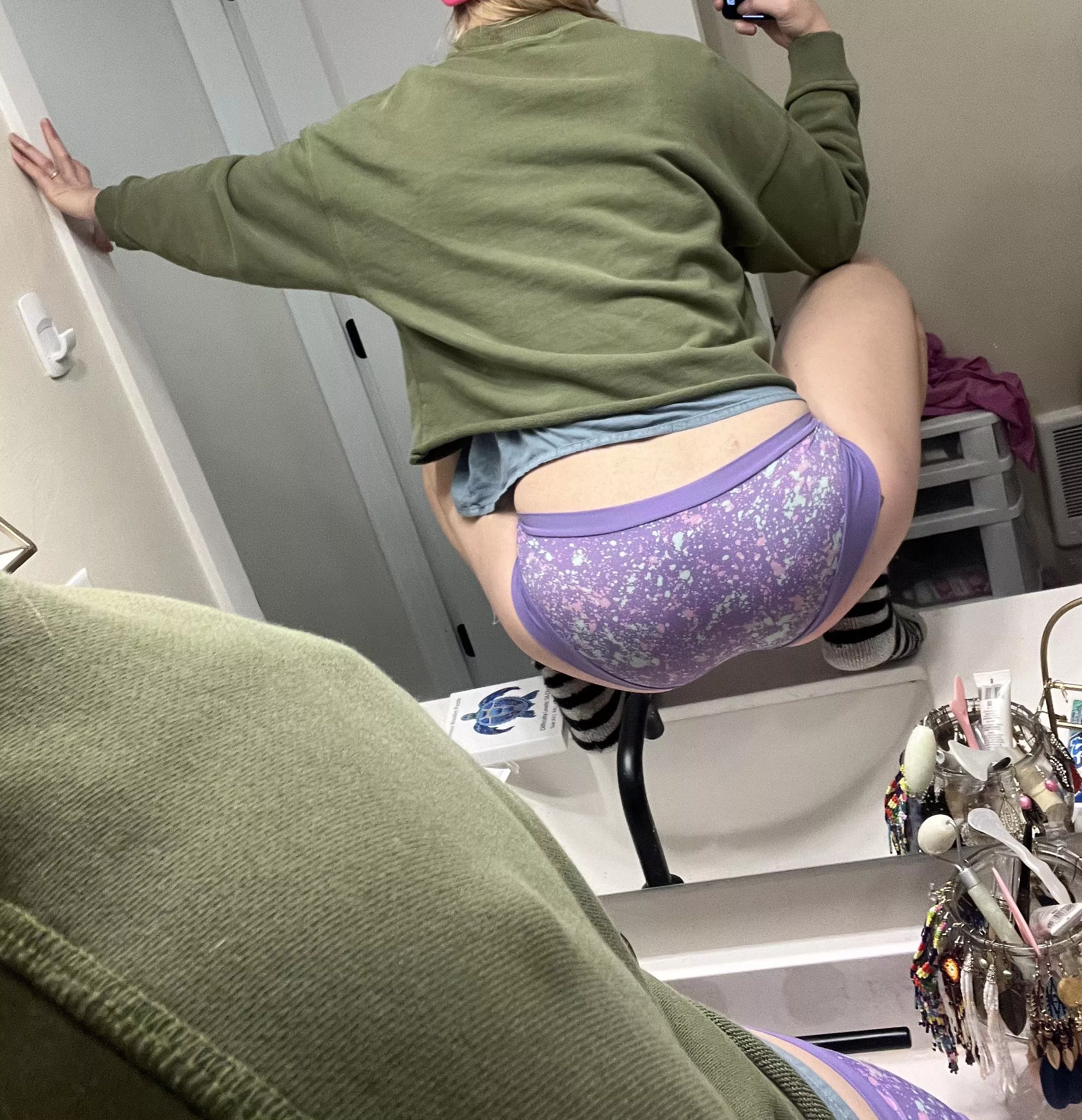 This frog hopped up on the sink posted by Mrs_Poli_Sci