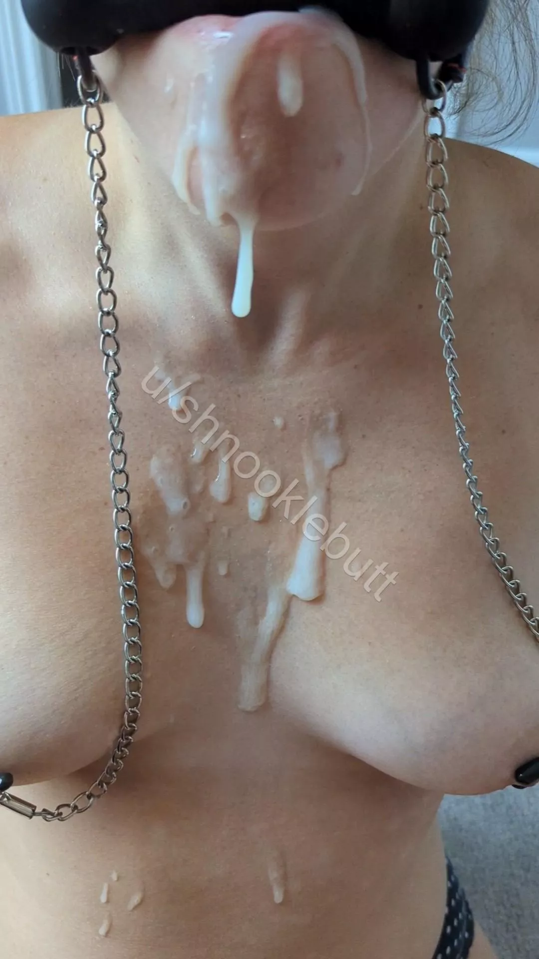 When my best friend has had a bad day, I break out the gag and let him cover my face ;) posted by Shnooklebutt