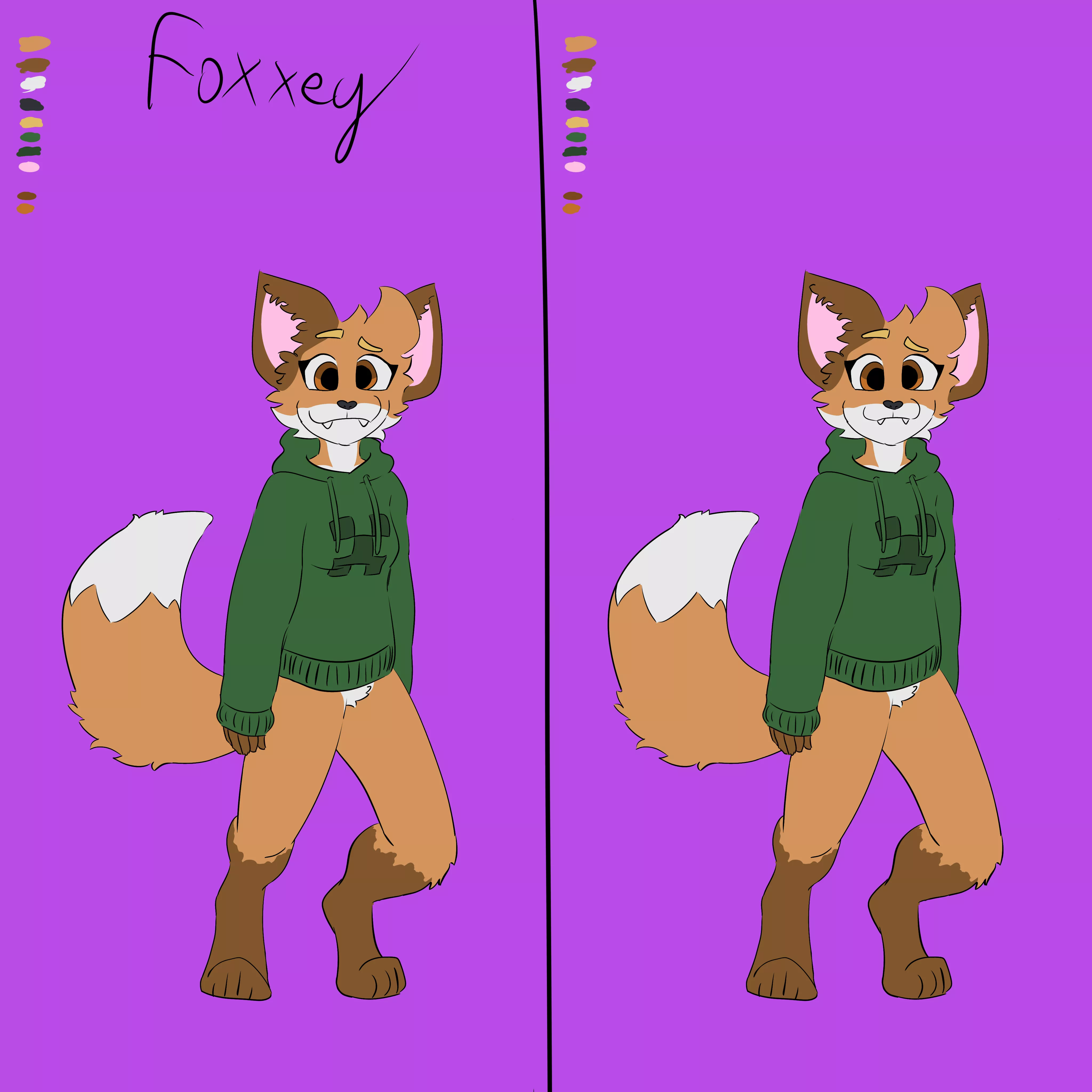 Which snout do you prefer? I like both even though the bigger one isn't realistic. But I don't know which to choose omg this desicion making is so frustrating! posted by f0xxey