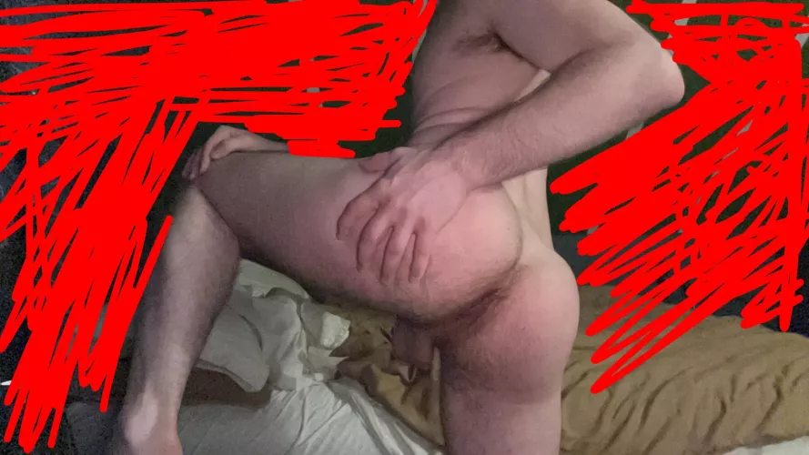 [21] Do you like my ass or my huge balls more? by [deleted]